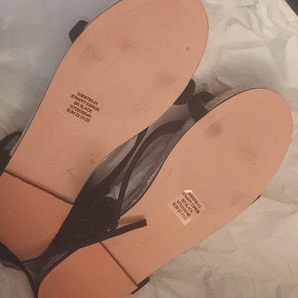 BANANA REPUBLIC Black Strap Espadrilles NWT - Picture 4 of 4